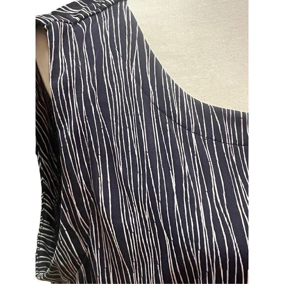 Graff Black and White Vintage Open Cardigan with Matching Camisol Blouse Size X- - Picture 12 of 15